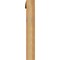 Ekena Millwork Olympic Block Rough Sawn Bracket w/ Offset Brace, Western Red Cedar, 4"W x 24"D x 28"H BKT0402X24X28OLY05RWR - alternate 2